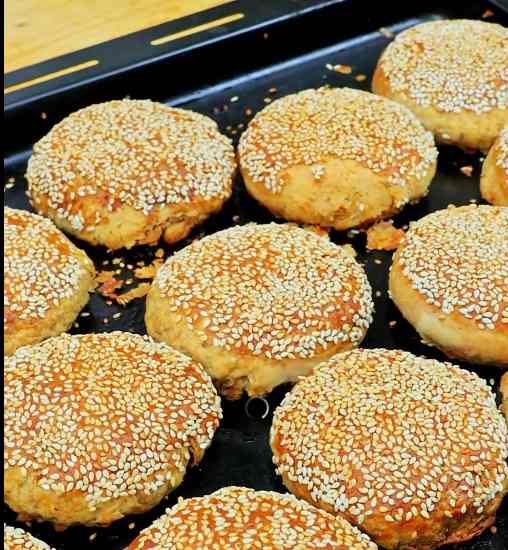 芝麻酱烧饼